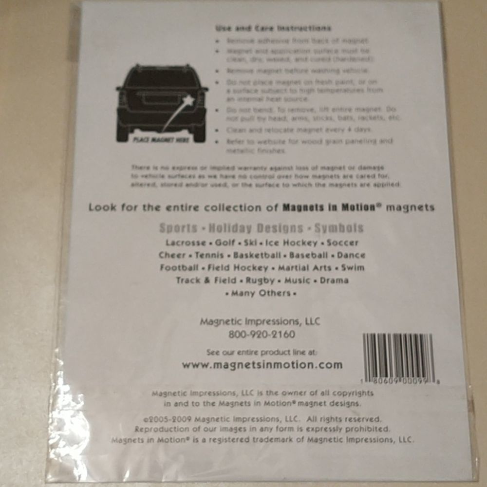 π3/$12 Karate Girl Car Magnet! - Picture 2 of 6